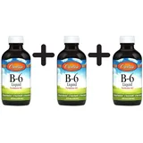 Carlson Labs Vitamin B-6, Liquid 120 ml. Flasche, Beerenlimonade