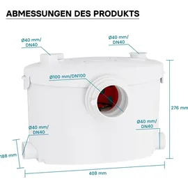 XPOtool 4/1 Kleinhebeanlage 400 W mit Häcksler