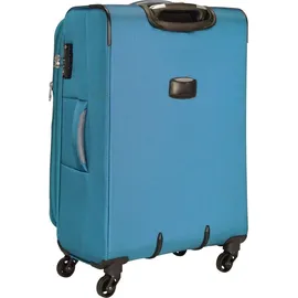 d & n Travel Line 6404 4-Rollen L 78 cm / 100 l  petrol