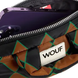 WOUF Studio Henkeltasche Polyester Brown/Black/White