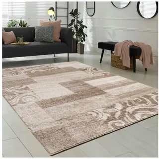Paco Home Teppich Meliert Beige braun cm