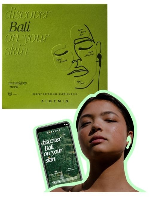 Aloemio Slow Down Detox - Bali Meditation Facial 1 St