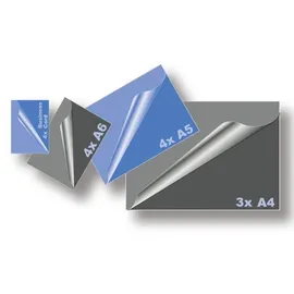 Olympia 4 in 1 Laminierset mit Laminiergerät A210 Laminierfolien Eckenrunder Schneidegerät