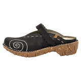 El Naturalista Clogs Damen NG96 PLEASANT BLACK / YGGDRASIL Farbe Schwarz 42