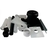 WOLF-Garten Wolf Anschluss-Set Dn 60-b23 Dn 60 im Schacht, Abdeckung Polypropylen