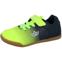 LICO Sambo VS Unisex Kinder Hallenturnschuh, Marine/ Lemon, 31