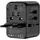 Offgridtec Reiseadapter Universal Weltweit 3x USB-A und 1x USB-C Schwarz