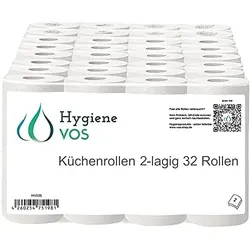 Hygiene Vos - Küchenrollen 32 Rollen (2-lagig)