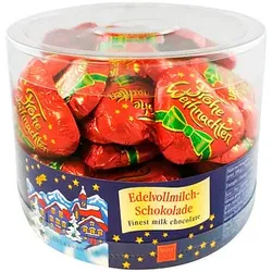 Frohe Weihnachten Herzen Schokolade 450,0 g