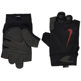 Nike Herren Men' s Ultimate Fitness Gloves Handschuhe, black/LT crimson/LT crimson, M