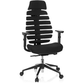 HJH Office Ergo Line II Pro Stoff Schwarz