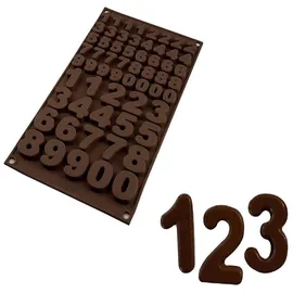 Silikomart Sf174 Choco 123 Form für Schoko-Pralinen Silikon