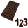 Silikomart Sf174 Choco 123 Form für Schoko-Pralinen Silikon