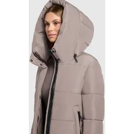 khujo Wintermantel greige XS