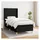 vidaXL Boxspringbett 100 x 200 cm Schwarz