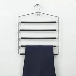 Zeller Hosenbügel platzsparend schwarz