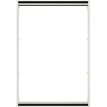 hecht International Insektenschutzrollo für Dachfenster 110 x 160 cm Schwarz