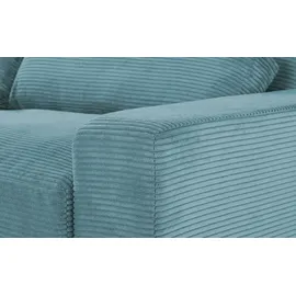 Sofa.de Ecksofa Branna ¦ türkis/petrol ¦ Maße (cm): B: 412 H: 88 T: 386.0