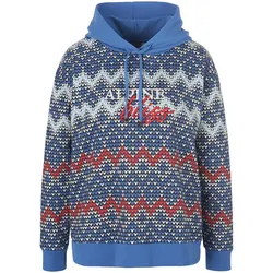 Le sweatshirt à capuche 100% coton  MYBC bleu