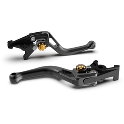 LSL Kupplungshebel BOW L66R, kurz, schwarz/gold, gold