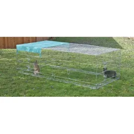 Kerbl Freilaufgehege mit Ausbruchsperre 230 x 115 x 70 cm verzinkt