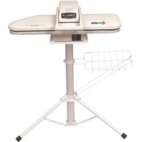 Dampfbügelpresse Professionelle Erweiterte mit Ständer von Speedypress: PSP206E, 80cm y 31cm; 1.600watt (+ KOSTENLOSE Zusätzliche Abdeckung & Schaumstoff-Filzunterlage UVP 45,00 € + Weiteres Zubehör)