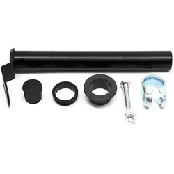 BERG Lenkrohr für Buzzy Pedal-Gokarts, Rohrschellen-System, schwarz
