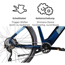 Zündapp Z808 29 Zoll RH 50 cm dunkelblau