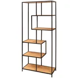 Riess-Ambiente Bücherregal SLIM LINE 185 x 0 x 0 cm Schwarz
