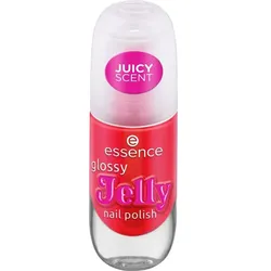 Essence Glossy Jelly Nail Polish Nagellack Nr. 03 - Sugar High 8 ml Rot 