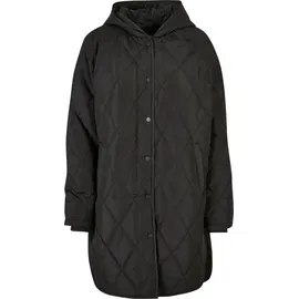 URBAN CLASSICS Oversized Diamond Quilted Mantel Black S