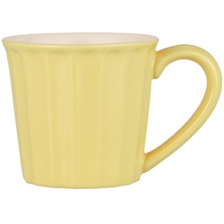 Ib Laursen Tasse Ib Laursen – Becher „Mynte“ 2041-04 Lemonade Gelb Kaffeebecher, Keramik gelb
