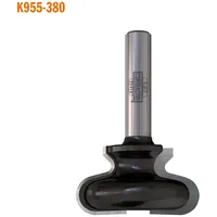 CMT K955-190 Griffleistein-Fräser Z2 S=8 D=9,52/19,05x19,05x57,2 R=4,8