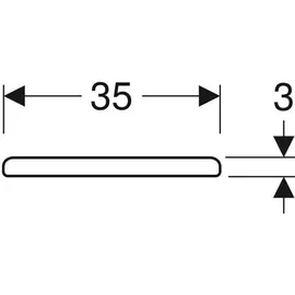 Geberit Renova Comfort Weiß