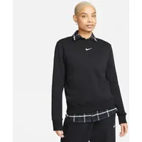 Nike Sportswear Phoenix Fleece Sweatshirt Damen 010 - black/sail L