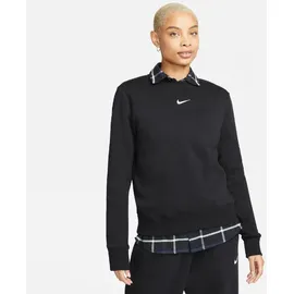 Nike Sportswear Phoenix Fleece Sweatshirt Damen 010 - black/sail L