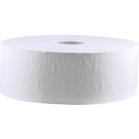 CWS Toilettenpapier Großrollen, Tissue, weiß, 2-lagig, 6031100,