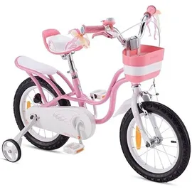 Royalbaby Royal Baby Girls Swan Kinderfahrrad, Rosa, 16 Zoll Fahrrad