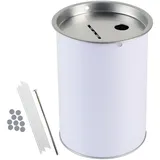 HMF 46000-07 Spendendose 10,0 cm, lichtgrau,