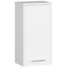 abamihome Akord Hängeschrank, Weiß Holzwerkstoff, 2 Fächer, Rechteckig, 30x60x22.5 cm, Badezimmer, Badezimmerschränke, Hängeschränke