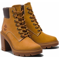 Timberland Womens Allington Heights Mid Lace UP Boot wheat 8.5 Wide Fit