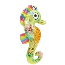 Trötsch Verlag Plüsch-Seepferdchen 25 cm Grün