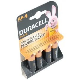 Duracell Plus Power Boost AA Mignon (AA)-Batterie Alkali-Mangan 1.5 V 4