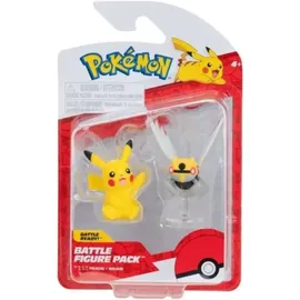 Jazwares Pokémon Battle Figure Ninjask & Pikachu 5 cm