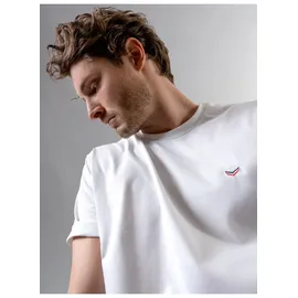 TRIGEMA T-Shirt "TRIGEMA Classic Tee", Jungen, Gr. M, weiß, Single Jersey, 100% Baumwolle, Basic, lang, Rundhals, Shirts T-Shirt