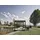 Biohort Lamellenwand 1 Stück 2,46 x 2,35 x 0,10 m Quarzgrau-Metallic