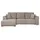 OTTO home Ecksofa OTTO HOME "BEATRICE optionale Schlafsofa mit Bettkasten, B/T/H: 265/170/86 cm", grau (taupe), B:265cm H:86cm T:170cm, 100% Polyester, Sofas, Ecksofa, L-Form, wahlweise auch mit Bettfunktion und Bettkasten