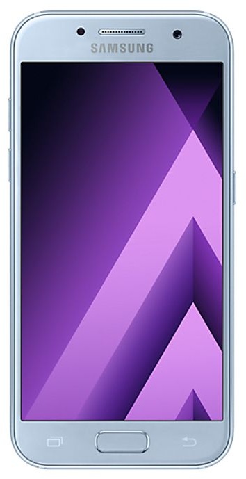 Samsung Galaxy A3 (2017) SM-A320F, 11,9 cm (4.7 Zoll), 1280 x 720 Pixel, 2 GB, 16 GB, 13 MP, Blau