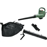 Bosch elektrischer Laubsauger/Laubbläser UniversalGardenTidy 3000 (3000 W, Fangsack 50 l, stufenlose Drehzahleinstellung, zum Blasen, Saugen und Häckseln von Laub, in Kartonverpackung)