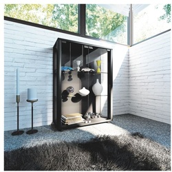 VCM Vitrine »Sintalo« schwarz, 60x80x25 cm